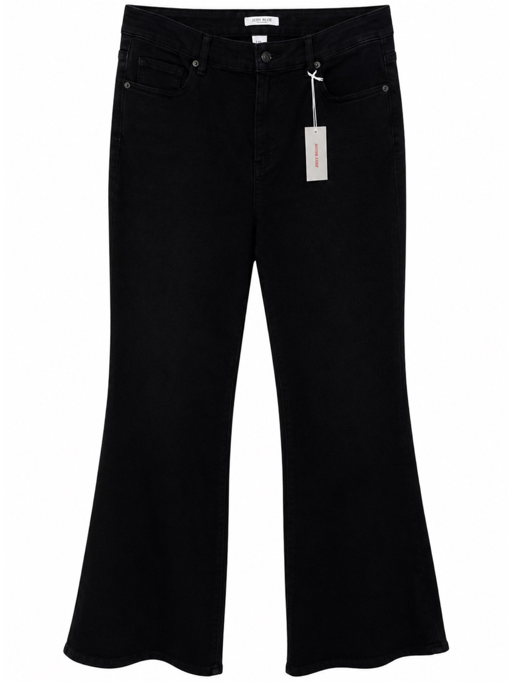 Good American Good Flare Black Jeans Size 18